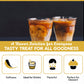 Fanale Premium Creme Brulee Bubble Tea Flavoring Powder | Perfect For Baking, Smoothies, Desserts And Drinks | Instant Flavoring