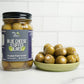 Green Jay Gourmet Blue Cheese Stuffed Olives - All Natural - 16 Ounces - Perfect for Cocktail Garnish & Cheese Board