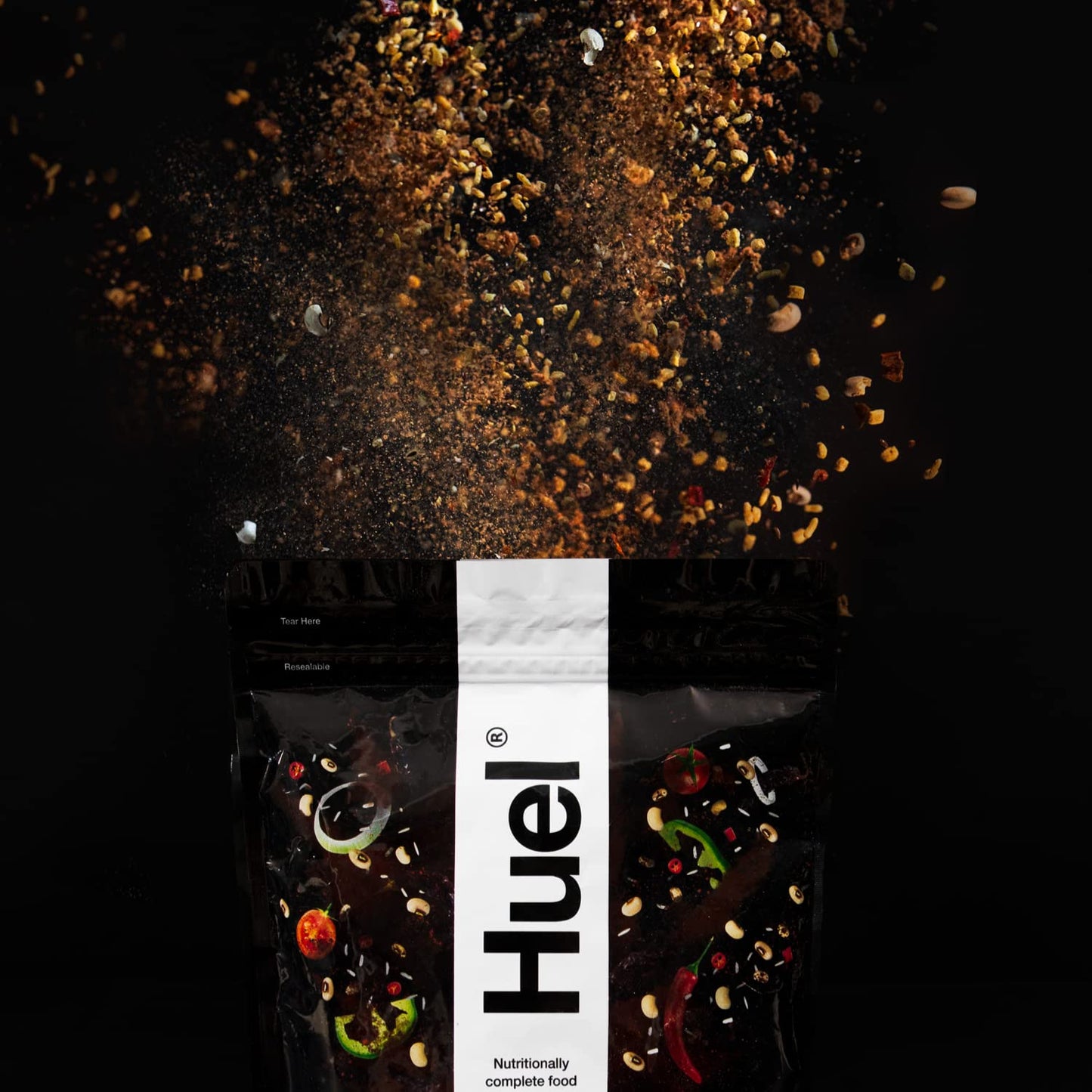 Huel Hot and Savory Instant Meal Replacement - Mexican Chili - 14 Scoops Packed with 100% Nutritionally Complete Food, Including
