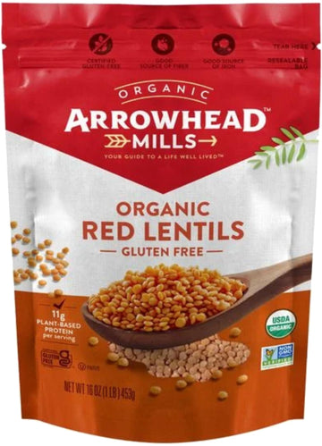 Arrowhead Mills Organic Chickpeas (Garbanzo), 16 oz Bag (Pack of 6)