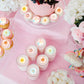 Ercadio 40 Pcs Edible Daisy Cupcake Toppers Beautiful Daisy Cupcake Drink Topper Picks Edible Colorful Daisies Cupcake Decoratio