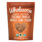 Wholesome Sweeteners 16-Ounce Organic Sucanat Panela Whole Cane Sugar, Fair Trade, Non-GMO Project Verified, Gluten Free & Vegan for Baking, Sprinkling and More, 1 Pack