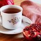 Tea4U Flavored Black Ceylon TeaBags (Pomegranate) - Ideal Quality from Sri Lankas Finest Leaves and Expertly Blended - 25 Count
