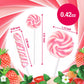 Pink Twisty & Swirl Lollipops 32 Pack (16 Swirl + 16 Twist), Baby Shower Candy Swirl Lollipop Individually Wrapped Suckers, Vale