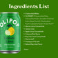 OLIPOP Prebiotic Soda Pop  Lemon Lime  Prebiotics  Botanicals  Plant Fiber  12 fl oz