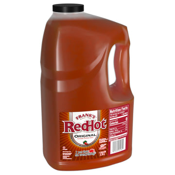 Franks RedHot Original Cayenne Pepper Hot Sauce - 1 Gallon (Pack of 4) - Red