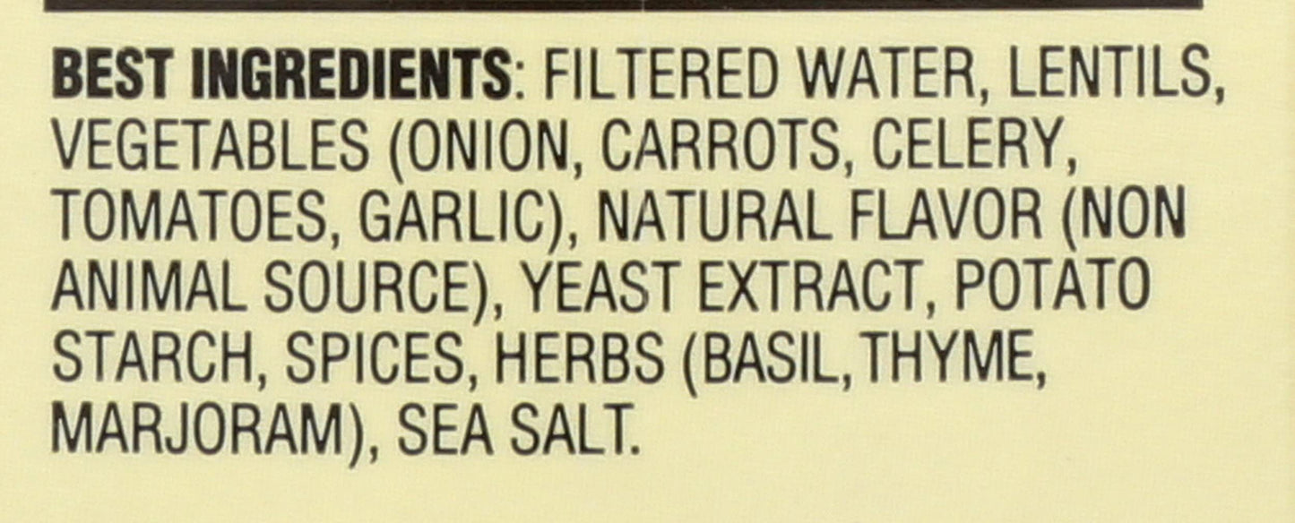 Dr. McDougalls Lentil Ready-To-Serve Soup, Low Sodium, 18.3 oz