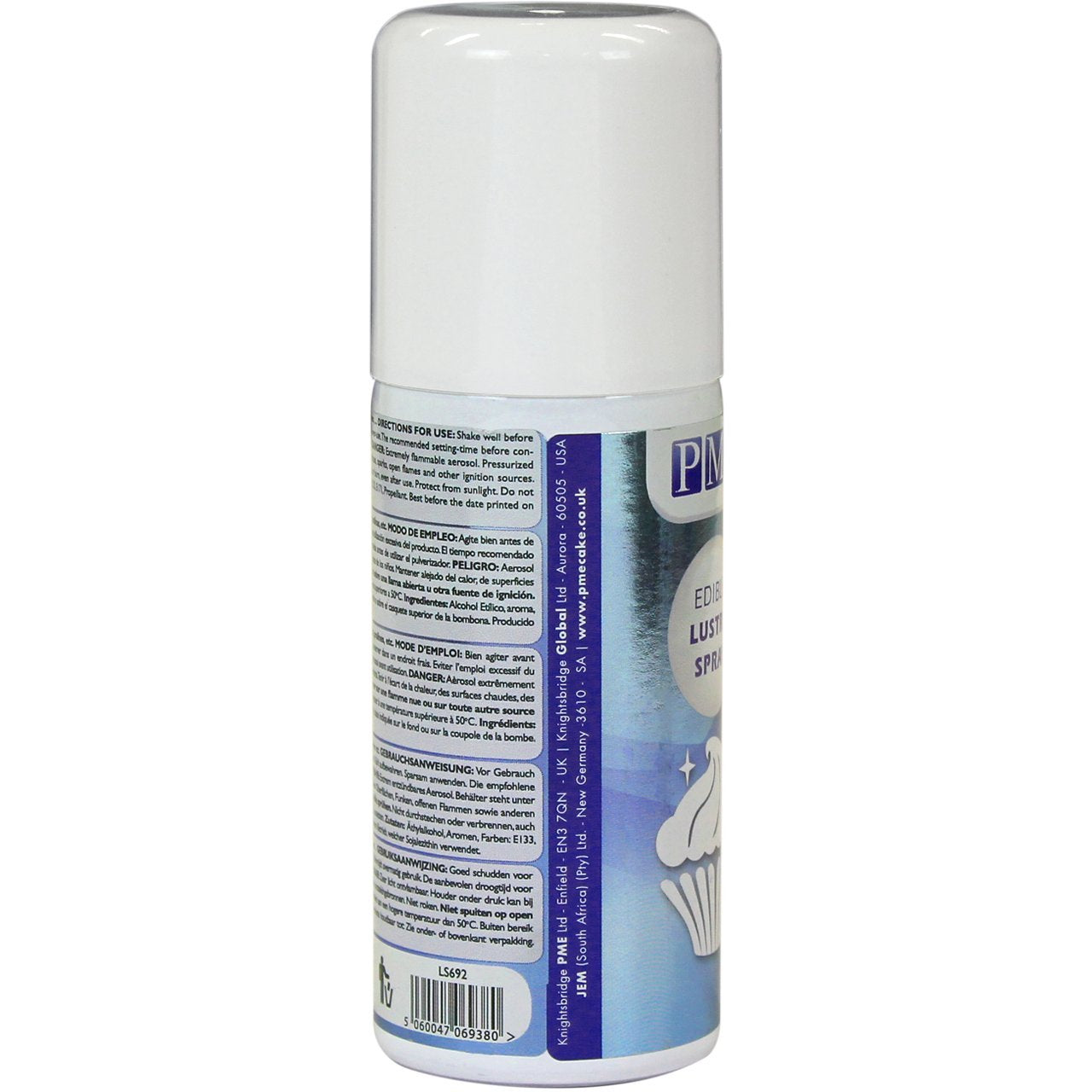 PME Edible Lustre Spray, Blue, 3.3 Ounce
