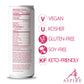 Aspire Healthy Energy, Calorie Burning, Zero Calorie, Zero Sugar Drink Raspberry + Acai 4-Pack