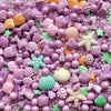 Homankit Mermaid Sprinkle Sweets Sprinkles For Baking Dessert Cupcake Cake Topper Starfish Shell Pearl Mermaid Candy Mix 3.53 Ounces Purple