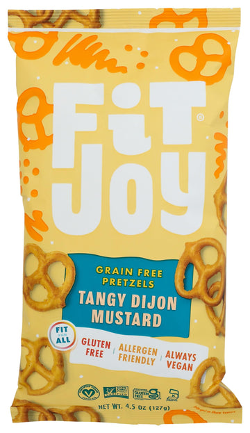 Fitjoy Pretzels Tngy Dijn Mstrd 4.5 OZ