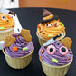 Halloween Sprinkles Edible Candy Eyeballs for Cake Decorating  3 Sizes Bloody Candy Eyes Sprinkles for Cookies  Baking  Cupcake Toppings