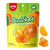 Amos 4D Gummy Peelable Orange Candy, Peelerz Gummy Orange, Fruit Snacks Fat Free, Resealable 2.19Oz Bag (Pack Of 8)