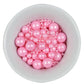 Pink Pearl Sugar Sprinkles 4.58 Oz, Pink Sprinkles For Cake Decorating, Pink Sprinkles Edible, Pink Sprinkles For Cupcakes