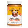 Wild Friends Foods Peanut Butter, Classic Creamy, 16 oz Jar
