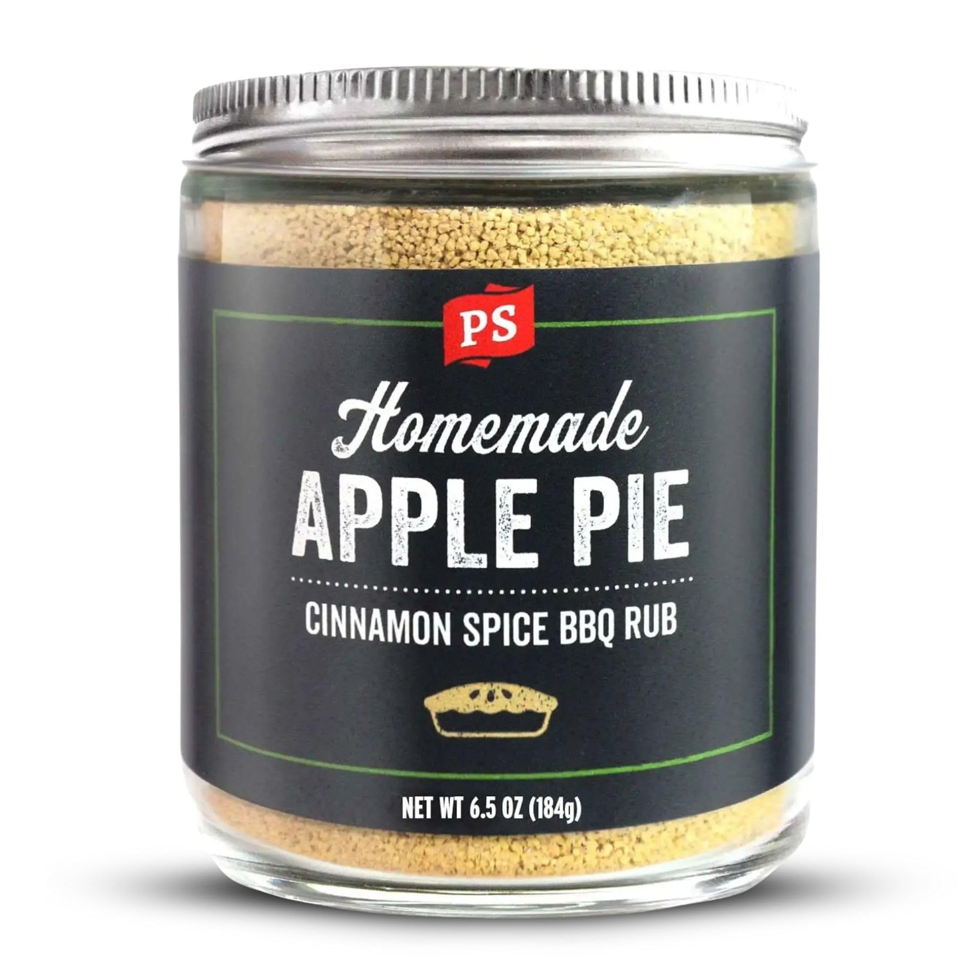 PS Seasoning Apple Pie Rub - Sweet & Smoky BBQ Seasoning for Grilling, 6.5 Ounce