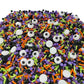 1 Bottle Candy Eyeballs Eyes Soft Jimmies Cake Cupcake Toppers Cookie Decorations Edible Holiday Sprinkles Mix for Halloween Cak