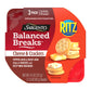 Sargento Balanced Breaks Cheese & Crackers, Natural Pepper Jack & Colby-Jack Cheese and RITZ Mini Original Crackers Snack Kit, 3