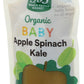 365 By Whole Foods Market, Organic Apple Spinach Kale Baby Food, 4 Ounce (Pack Of 4)