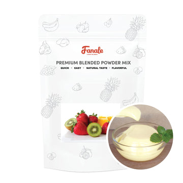 Fanale Premium Egg Pudding Bubble Tea Flavoring Powder | Perfect for Baking, Smoothies, Desserts and Drinks | Instant Flavoring 