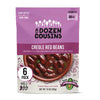 A Dozen Cousins Seasoned Beans, Microwaveable, Vegan and Non-GMO Meals Ready to Eat Made with Avocado Oil (Creole Red Beans, 6 P