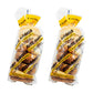 Just Bagels - Asiago Bagels - 2 Packs Of 6 Bagels Per Pack - 12 Total. Non-Gmo.