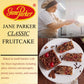 Jane Parker Fruitcake Classic Light Fruit Cake 1 pound (16 Ounce) Loaf in a Collectible Holiday Tin-Holiday Cake-Christmas Cake-