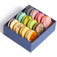 French Macaroons Premium Cookies Chocolate Gift Box Basket Snacks Food Care Package For College Students Mothers Day Kids Gradua