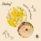 Cobakey Easter Sprinkles For Cookies 4.23 Ounce Spring Sprinkles For Baking Yellow & Green Edible Heart Perfect For Easter Cake