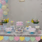 Rssta i Cow Cupcake Toppers - 24 Pack Glitter Farm Animals - 2.1-4.9 inches - Design 11 for Baby Shower & Birthday Party Decorations