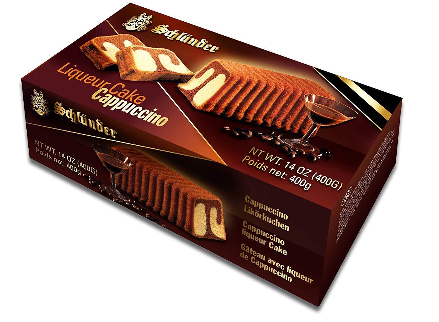 Schlünder Cappuccino Liqueur Cake - 14 oz (Pack of 1)