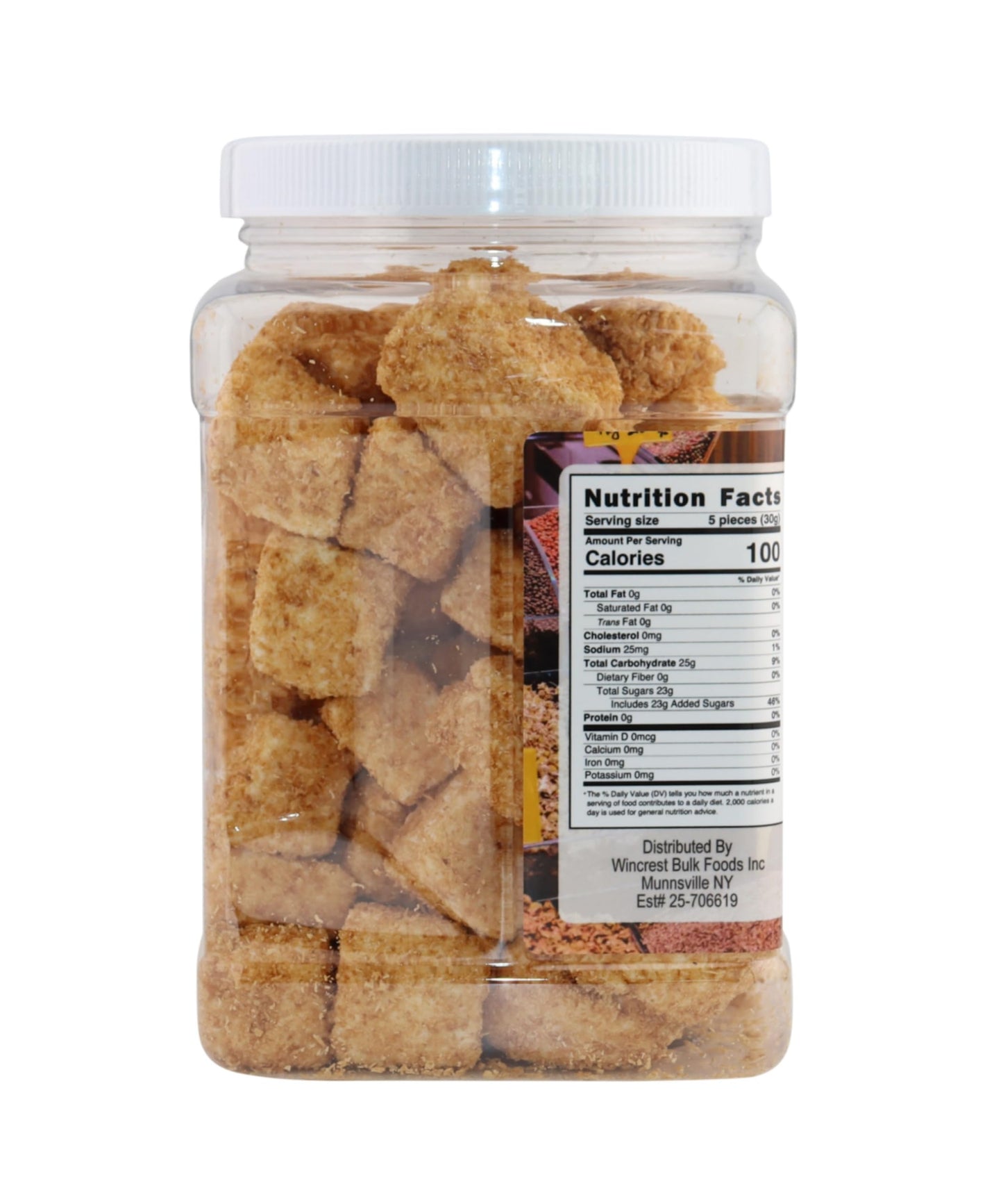 Toasted Coconut Marshmallows - 1 Lb Tub