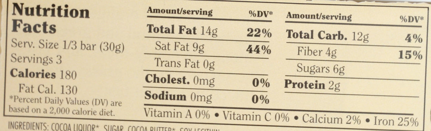 Chocolove - Extra Strong Dark Chocolate Bar - 3.2 oz.