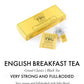 Twg Tea | English Breakfast Tea | Black Tea | Floral Undertones | 15 Hand Sewn Cotton Teabags | Gift Set