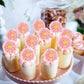 40 Pack Edible Daisy Cupcake Toppers Edible Wafar Paper Spring Bridal Engagement Baby Shower Birthday Party Drink Toppers Annive