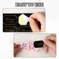 Qiuruoo Chocolate Bar Wrappers with Thank You Stickers, 2.5 x 7.1 Inch, Gold/Clear, Self-Adhesive Plastic, 200 Pcs