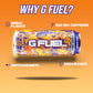 G Fuel Energy Drink, Orange Creamsicle, Sugar Free, 300mg Caffeine, 16 oz Cans, 12-Pack