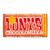 Tonys Chocolonely Belgian Milk Chocolate Candy Bar With Caramel & Sea Salt for Snacks, Chocolate Bar for Party Favors, Gifts, or