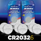 Acdelco Cr2032 3V Lithium Coin Cell Battery, Watch And Electronics Button Batteries, 6 Count