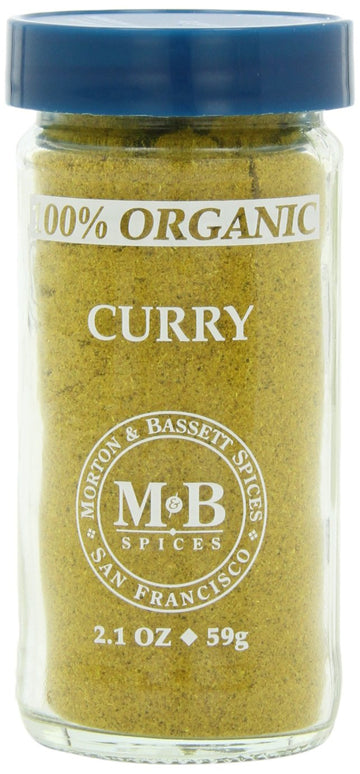 & Bassett Organic Curry  2.1-Ounce Jars (Pack Of 3)