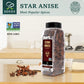 Soeos Star Anise, Star Anise Whole, Ainsie Seeds for bakeing and tea 6oz (170g)