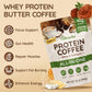 Veltracha Grass Fed Whey Protein Coffee - 10g Protein, 0g Sugar, 12 Ounce