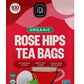 FGO Organic Rosehips Tea, Eco-Conscious Tea Bags, 100 Count, Packaging May Vary (Pack of 1)