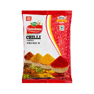 Kheteshwar Premium Red Chilli Powder 1Kg | Hand Ground | Preservative Free | Rich In Essential Oil | Natural | Chemical Free (1 