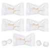 Gift Boutique Thank You Butter Mints Candy Bags 100 Count Individually Wrapped Gold Thank You Mint Candies 13 Oz For Anniversary