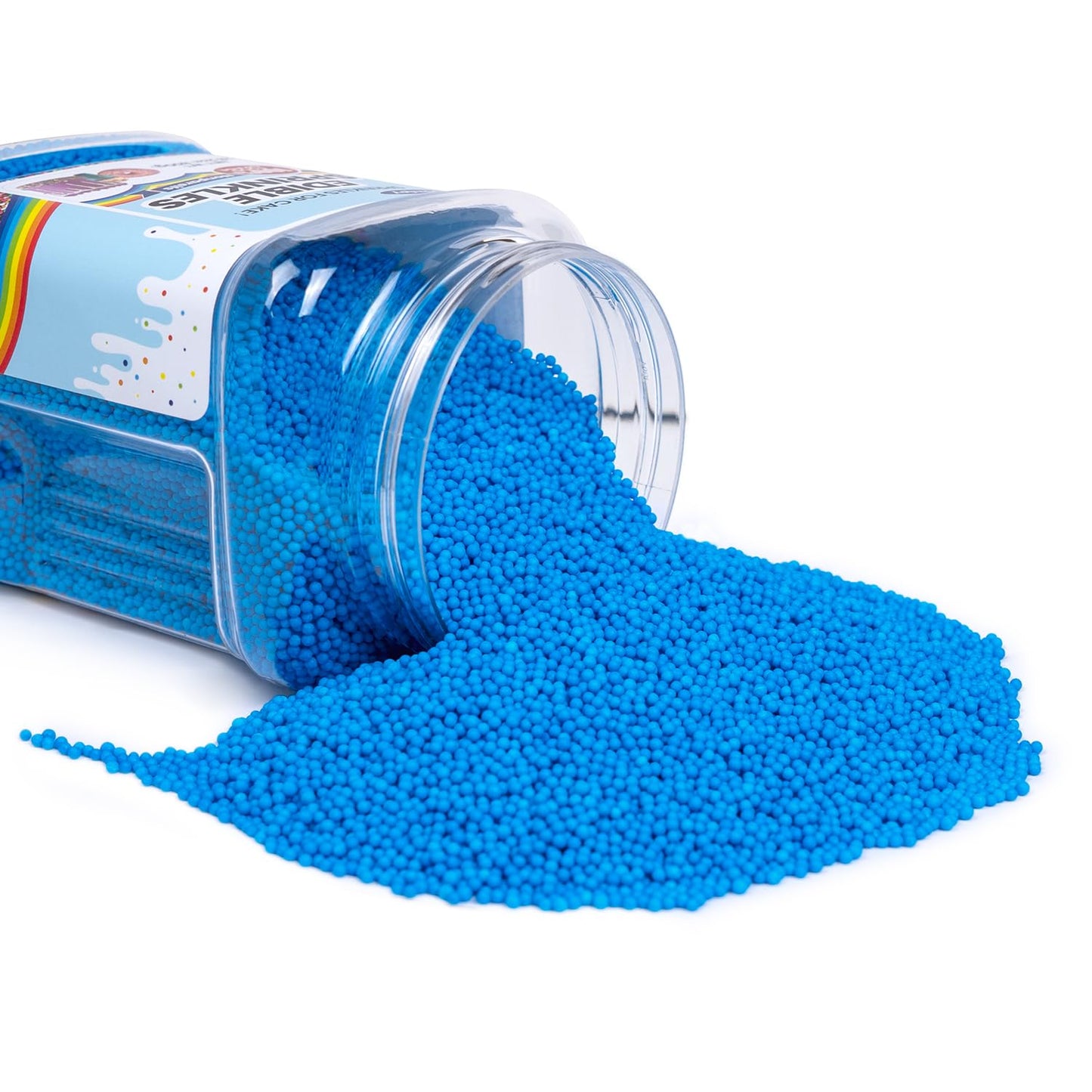 Edible Nonpareils, Blue Sprinkles, Food Grade, Bulk 800G, Cake Toppers And Cake Decorations, Ice Cream, Wedding Party Valentines