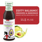 Skinnygirl Sugar Free Gluten Free Avocado Oil Salad Dressing, Zesty Balsamic, 11.5 Ounce