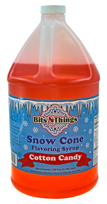 Bits N Things Carnival Flavoring Syrup - Gluten-Free Cotton Candy - 128 Fl Oz