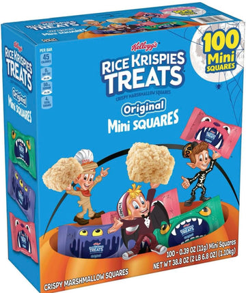 Kellogg S Rice Krispiexs Treats Marshmallow Bars | Sweet Crispy Marshmallow Cereal Kids Snacks, Lunch Snacks, Grab n Go, Origin