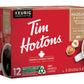 Tim Hortons Hazelnut Flavored Medium Roast Coffee K-Cup Pods 72ct, 12 Count (Pack of 6), Red, Model MP261